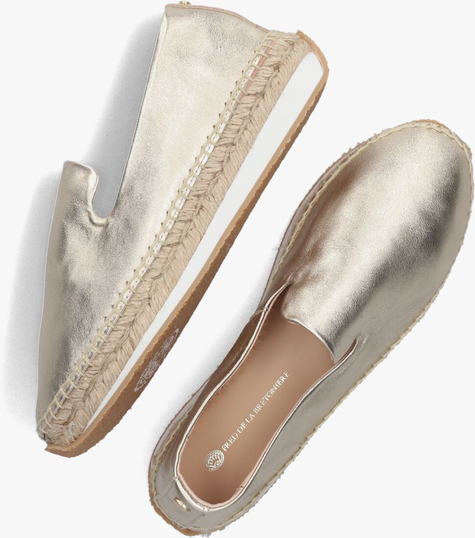 FRED DE LA BRETONIERE gouden fred de la bretoniere espadrilles 152010243