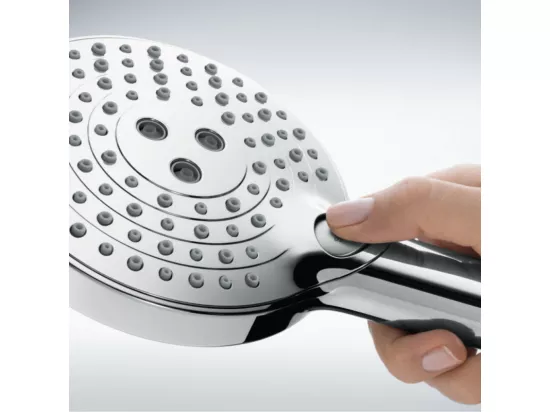 HANSGROHE Douchette à main 120 3jet EcoSmart 9l/min chromé Raindance Select S