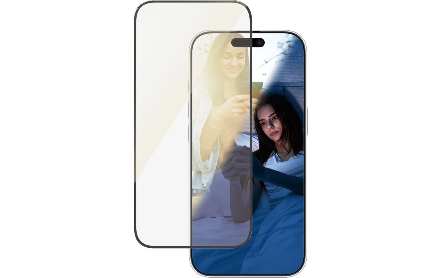 Displayschutz Ultra Wide Fit EyeCare iPhone 16 ProEyeCare-Display-Schutzfolie für das Apple iPhone 16 Pro