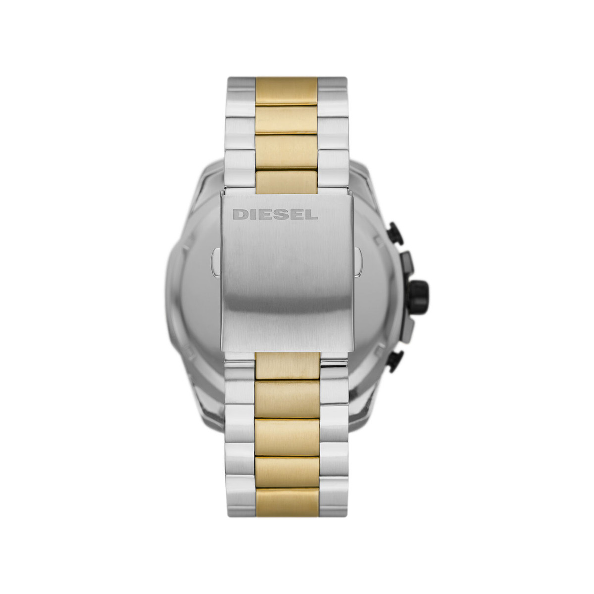 Montre DIESEL Mega Chief homme chronographe acier bicolore