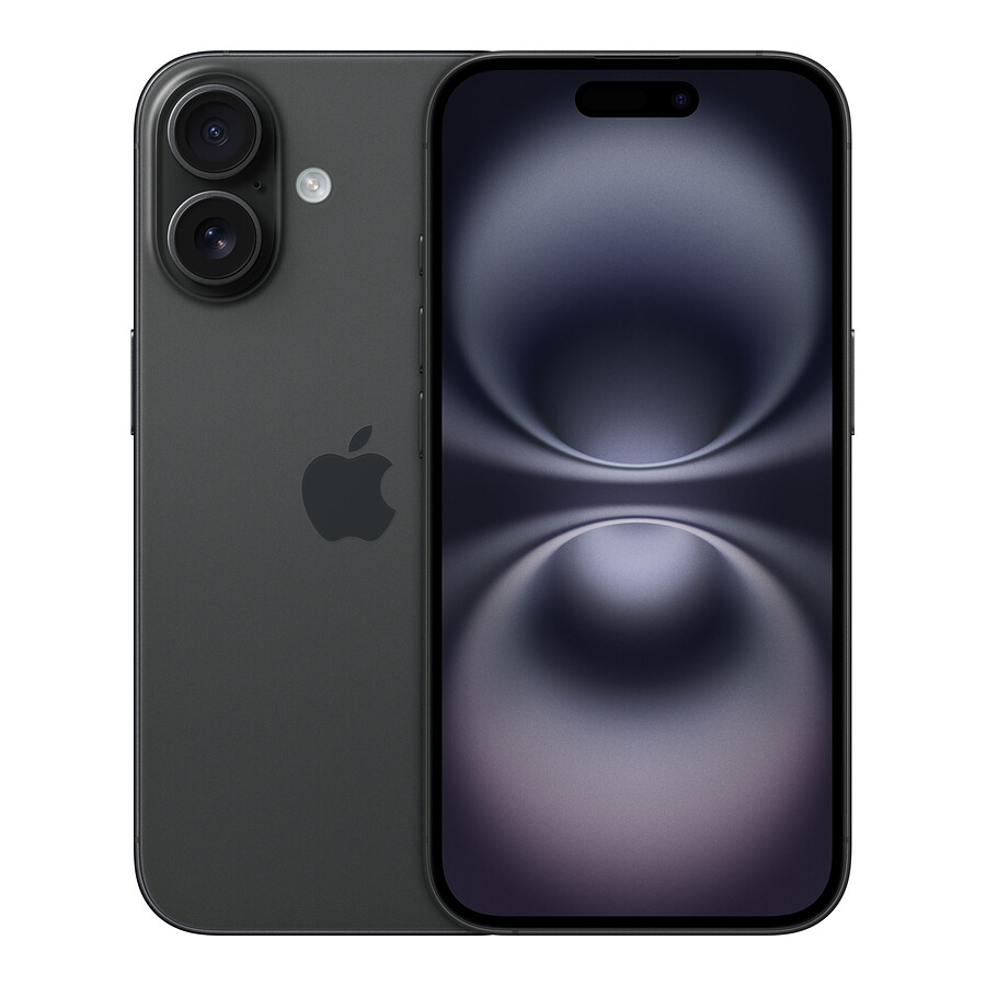 Apple iPhone 16 Noir - 128 Go · Reconditionné