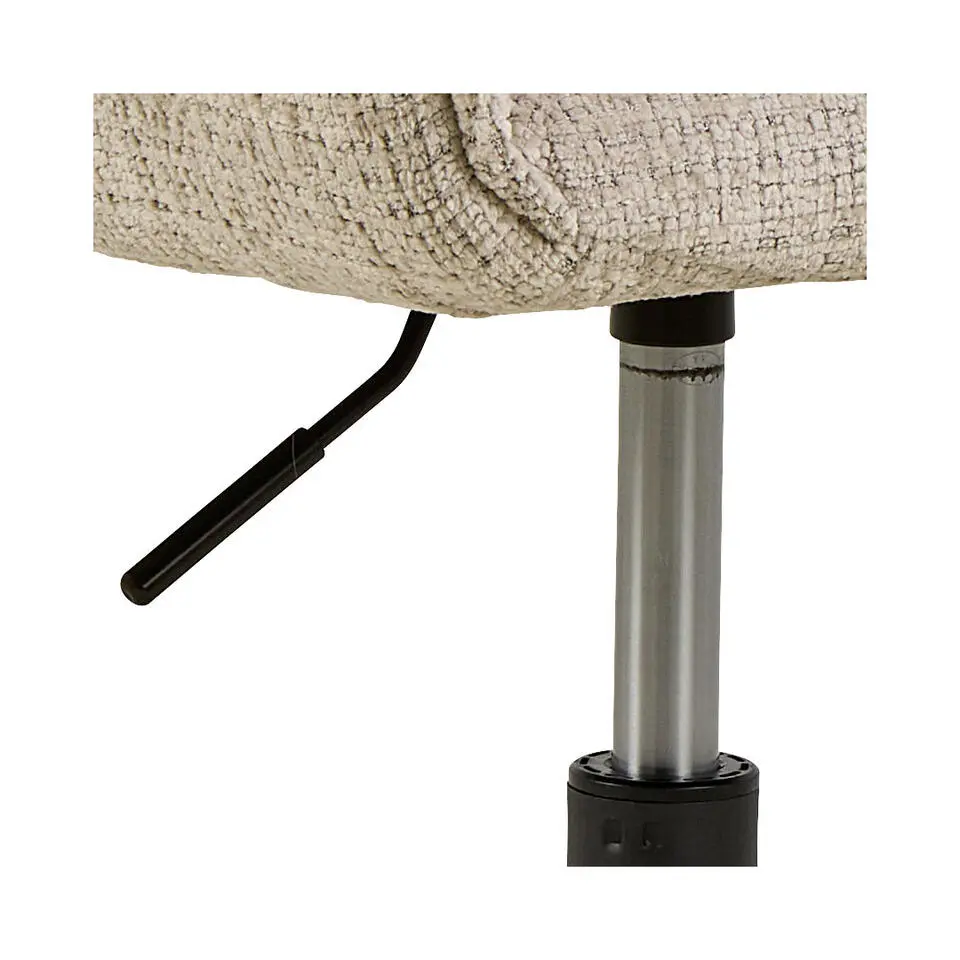 Hioshop Eddie kantoorstoel beige