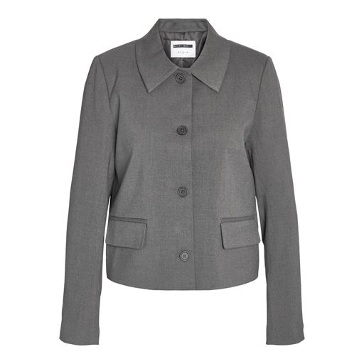 Noisy May Helin Blazerjakke, Dark Grey Melange, L