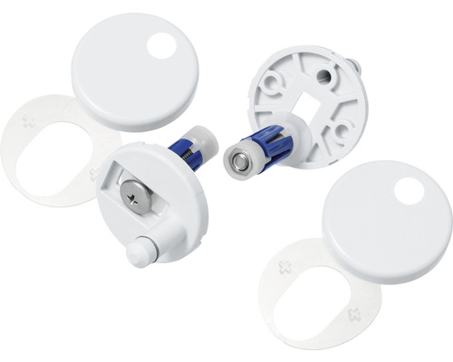 REIKA Yodo toiletzitting, wit, met soft-close mechanisme en Quick&Clean.