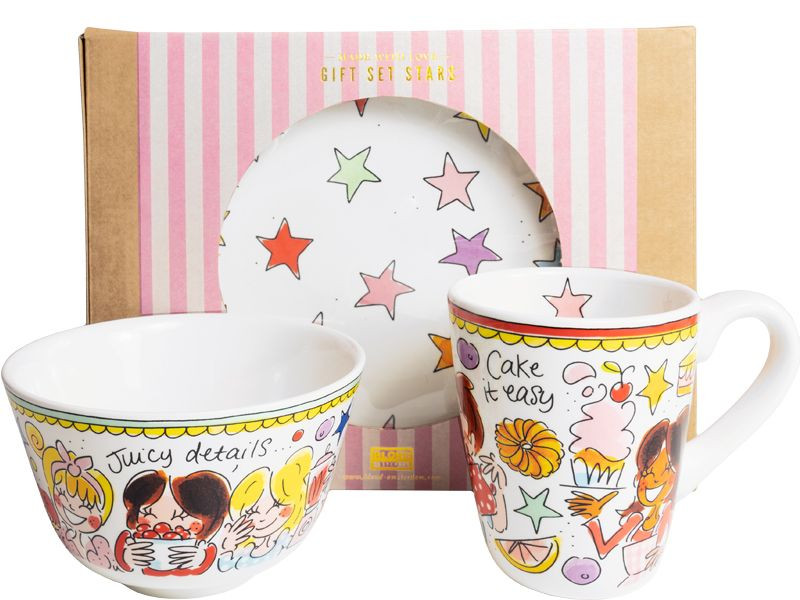 Blond Stars Geschenkset EB 3 stuks