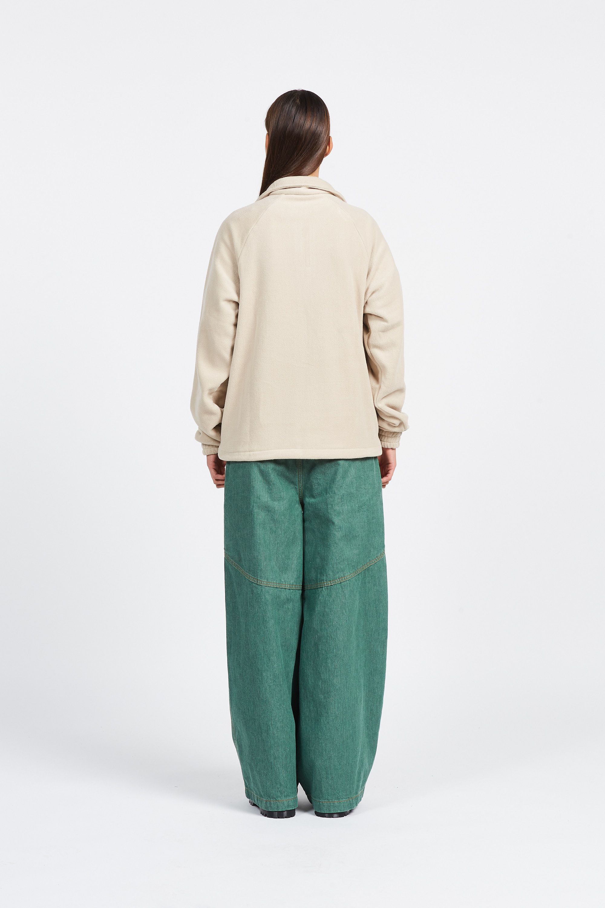 ADIDAS Polaire 1/4 ZIP Beige