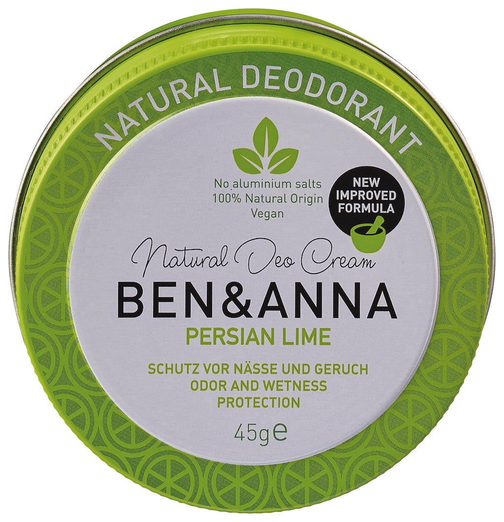 BEN & ANNA  Natural Deo Cream, Persian Lime (45 g)