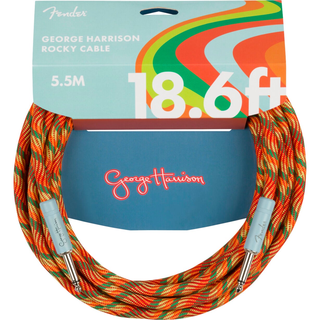 Fender George Harrison Rocky instrumentkabel 5.5 meter
