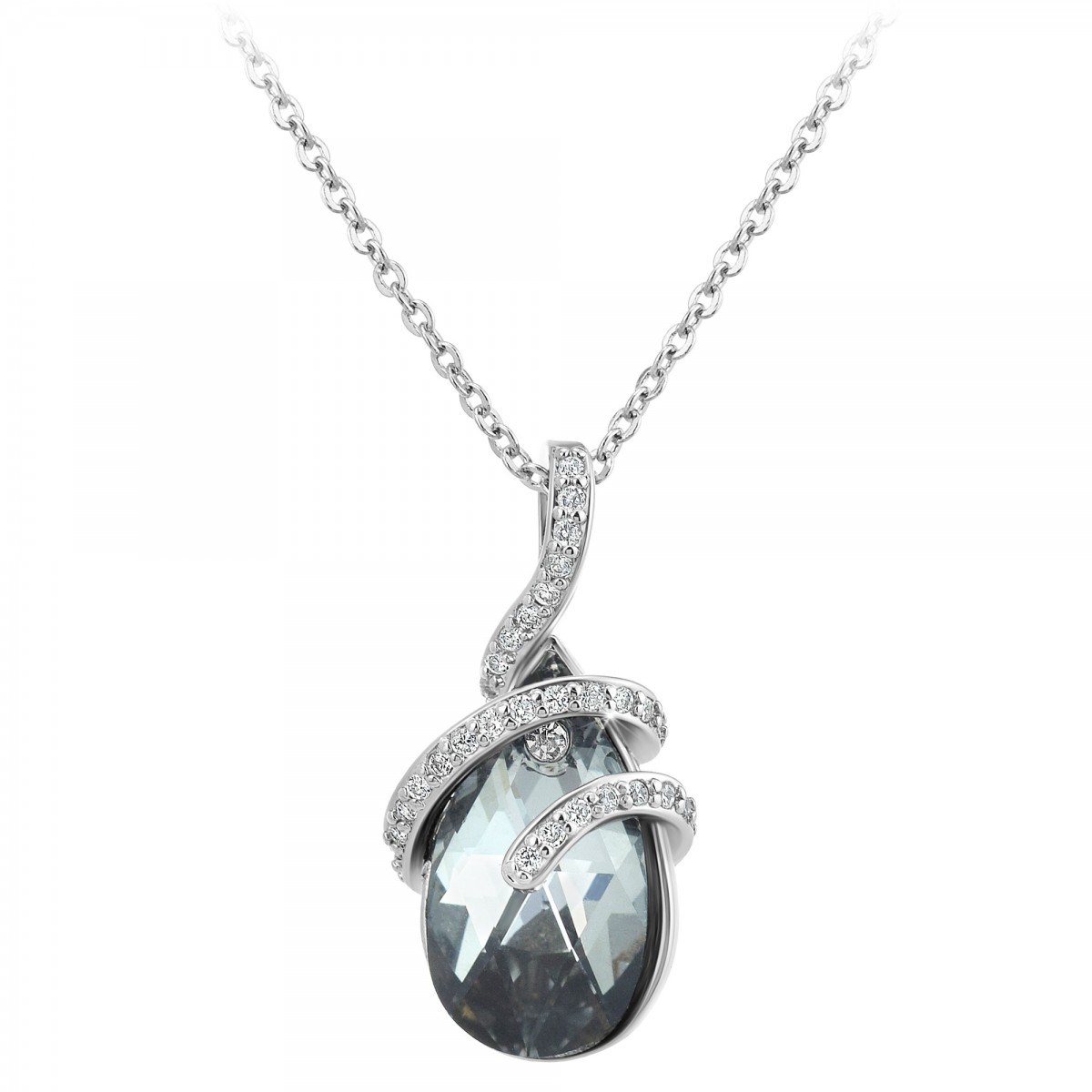 Collier SC Crystal orné de Cristaux scintillants
