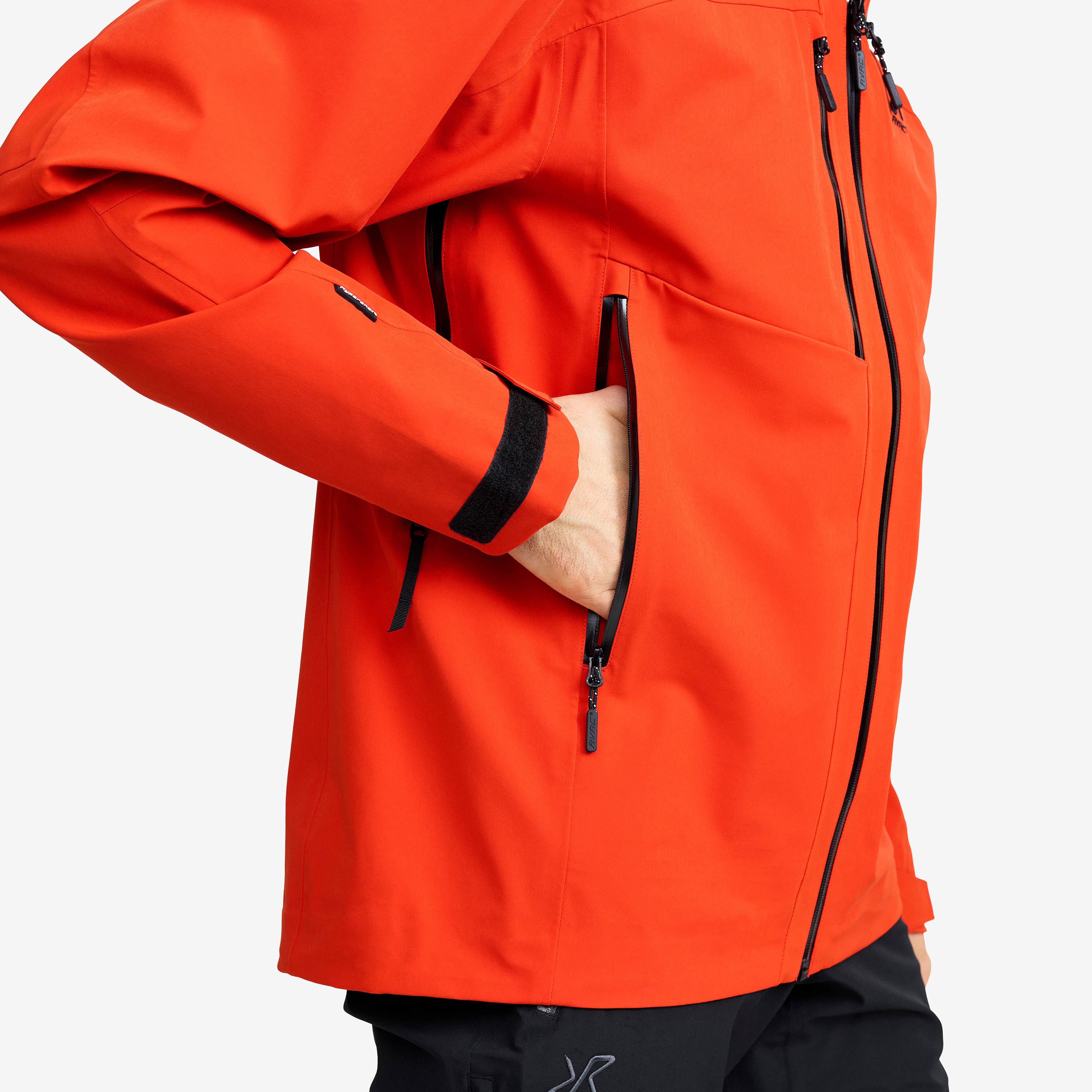 Cyclone 3L Shell Jacket Herre Pureed Pumpkin