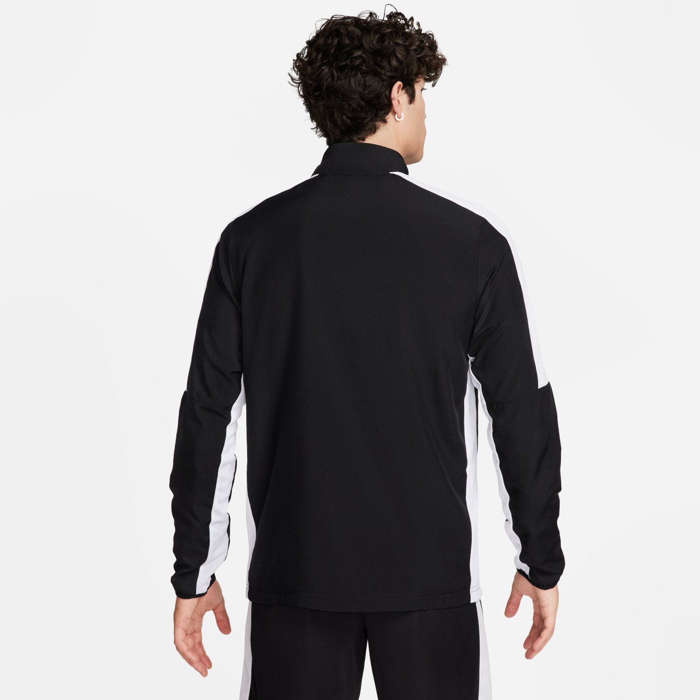 Nike Dri-FIT Academy 23 Trainingsjack Full-Zip Woven Zwart Wit