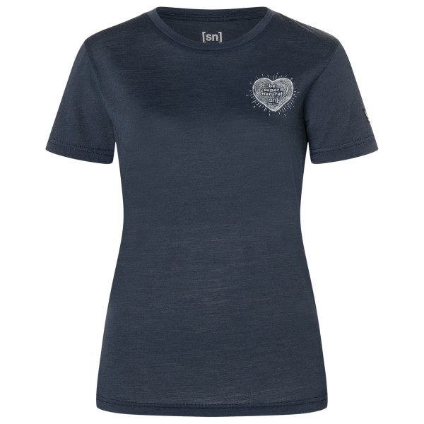 super.natural - Women's Little Heartwood Tee - Haut en mérinos