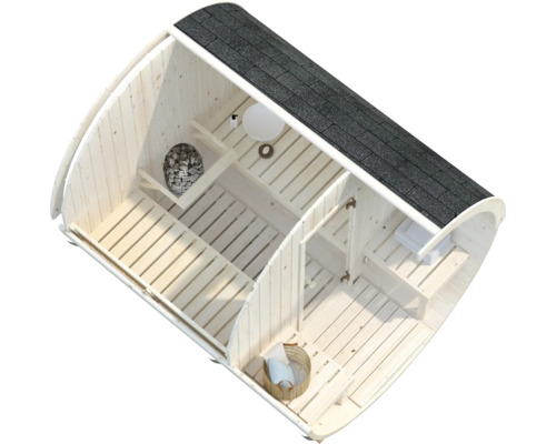 Palmako Huum Drop 6 kW saunakachel met externe bediening