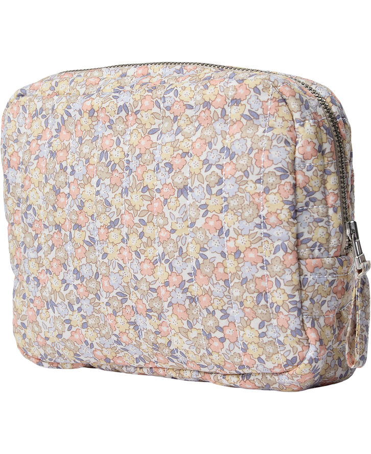 Magasin du Nord Collection Matilda 4 Make up bag Lavender Floral Print mini Lavender floral print
