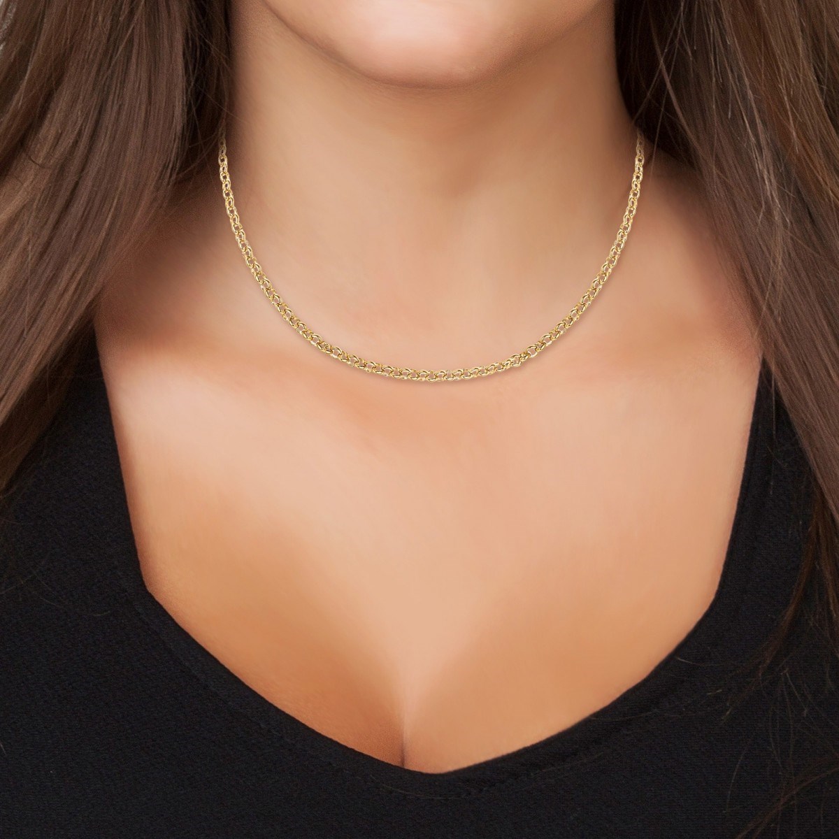 Chaine maille jaseron par SC Bohème