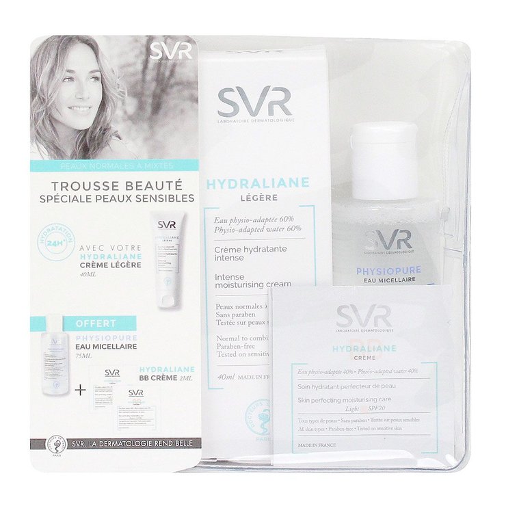 Trousse beauté peaux sensibles