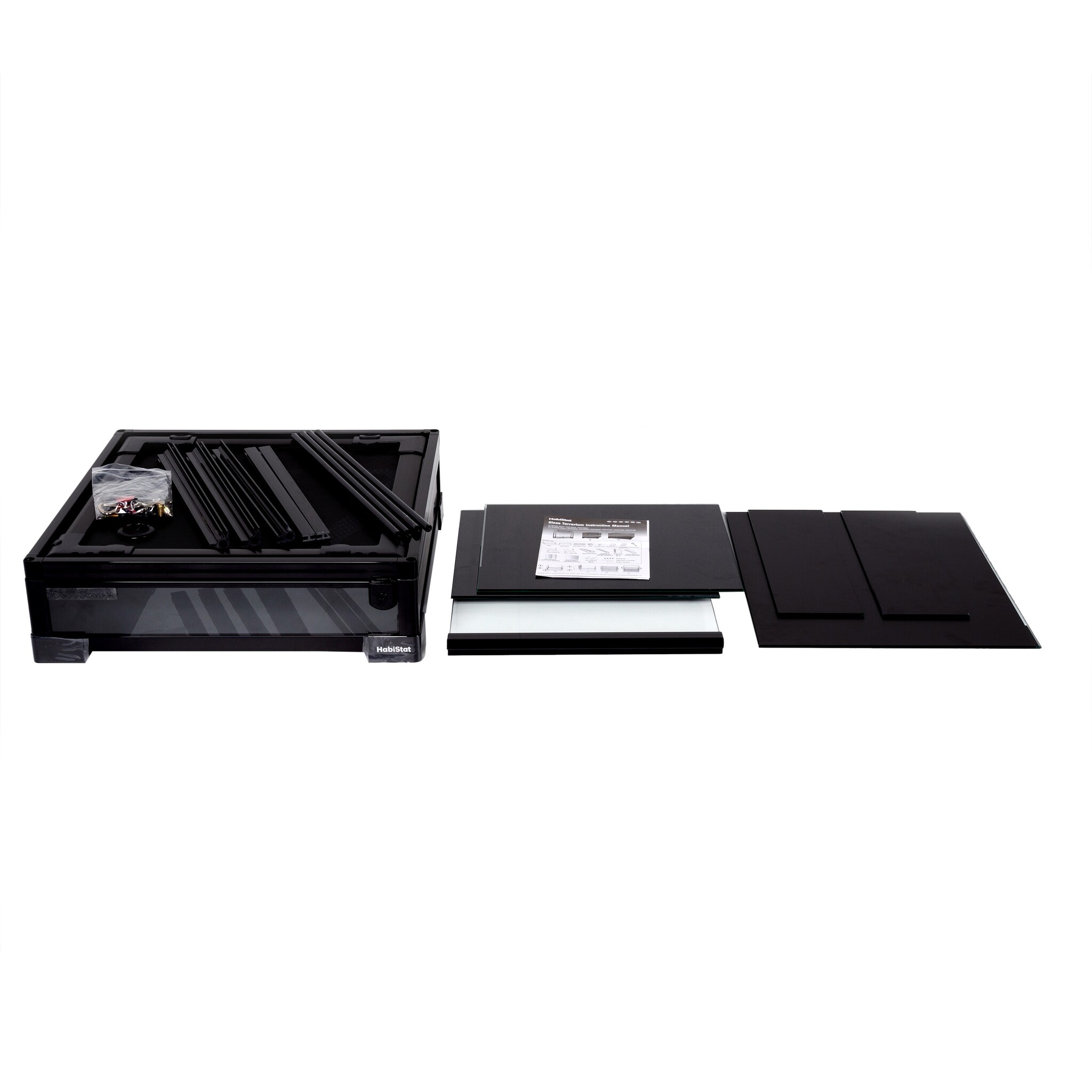 Habistat Glazen Terrarium 45x45x45cm Flat-Packed