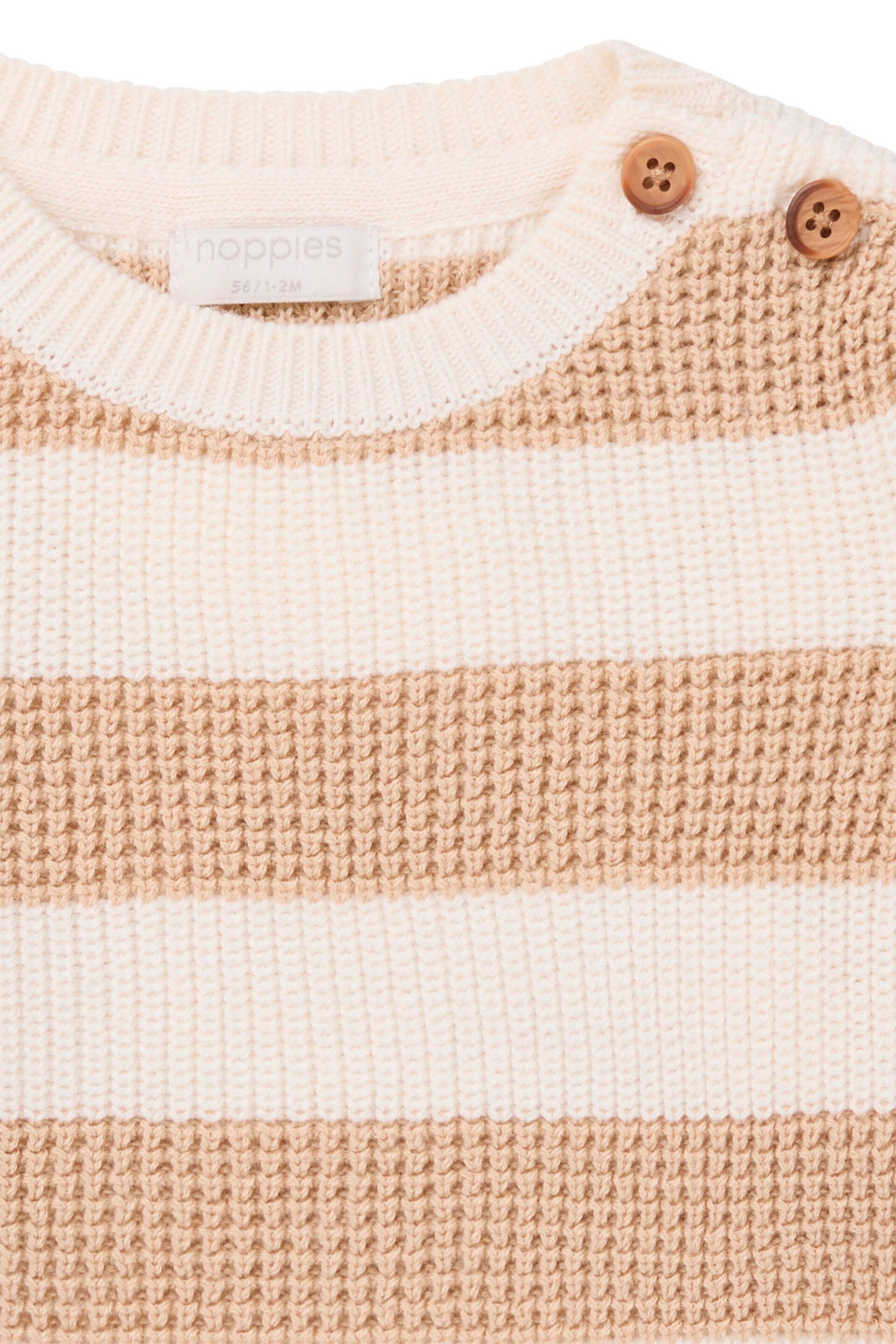 Noppies Baby Pullover Ozona Stripe pattern Sand/Nude