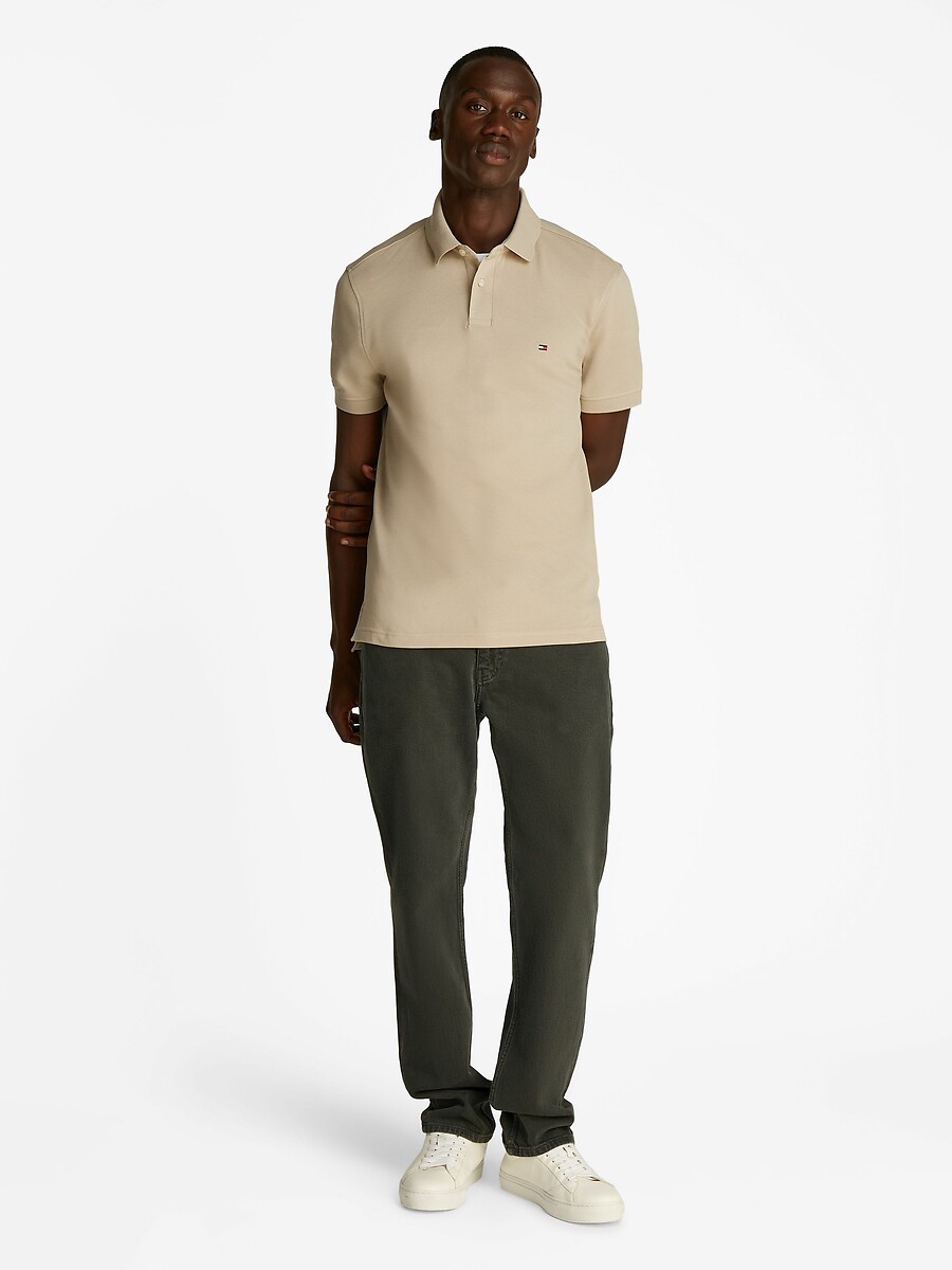 TOMMY HILFIGER<br>Camisa polo de manga curta, tamanho regular 1985