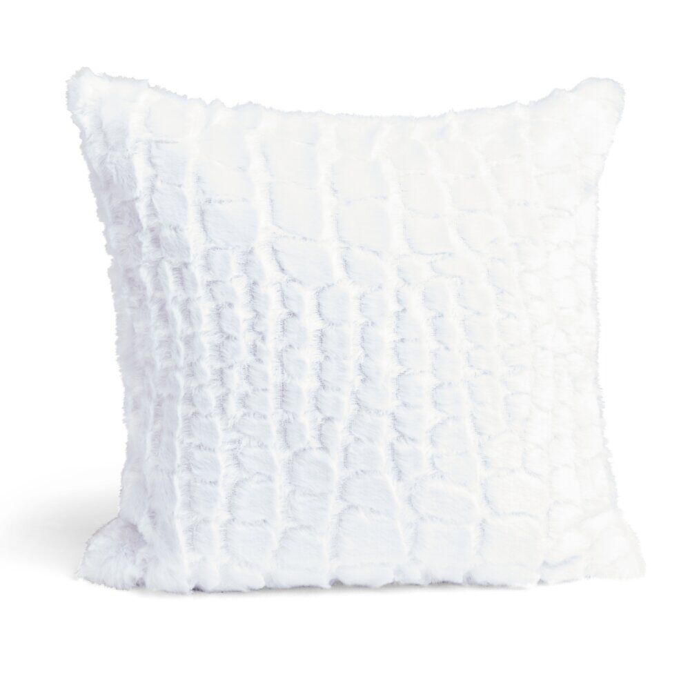 Housse de coussin gaufré 40x40cm polyester 280g/m² - 3 coloris