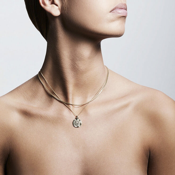 Pilgrim Necklace : Nomad : Gold Plated Guld