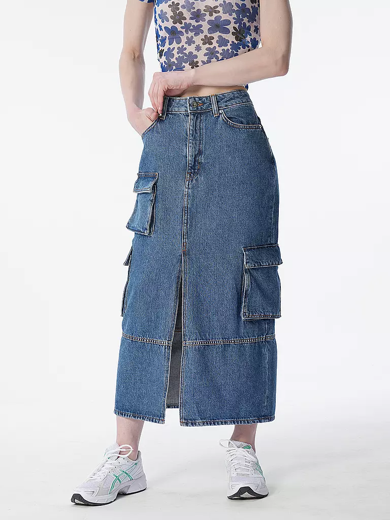 HUGO Jeansrock GESEA blau