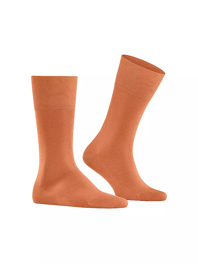 FALKE Socken TIAGO tandoori orange