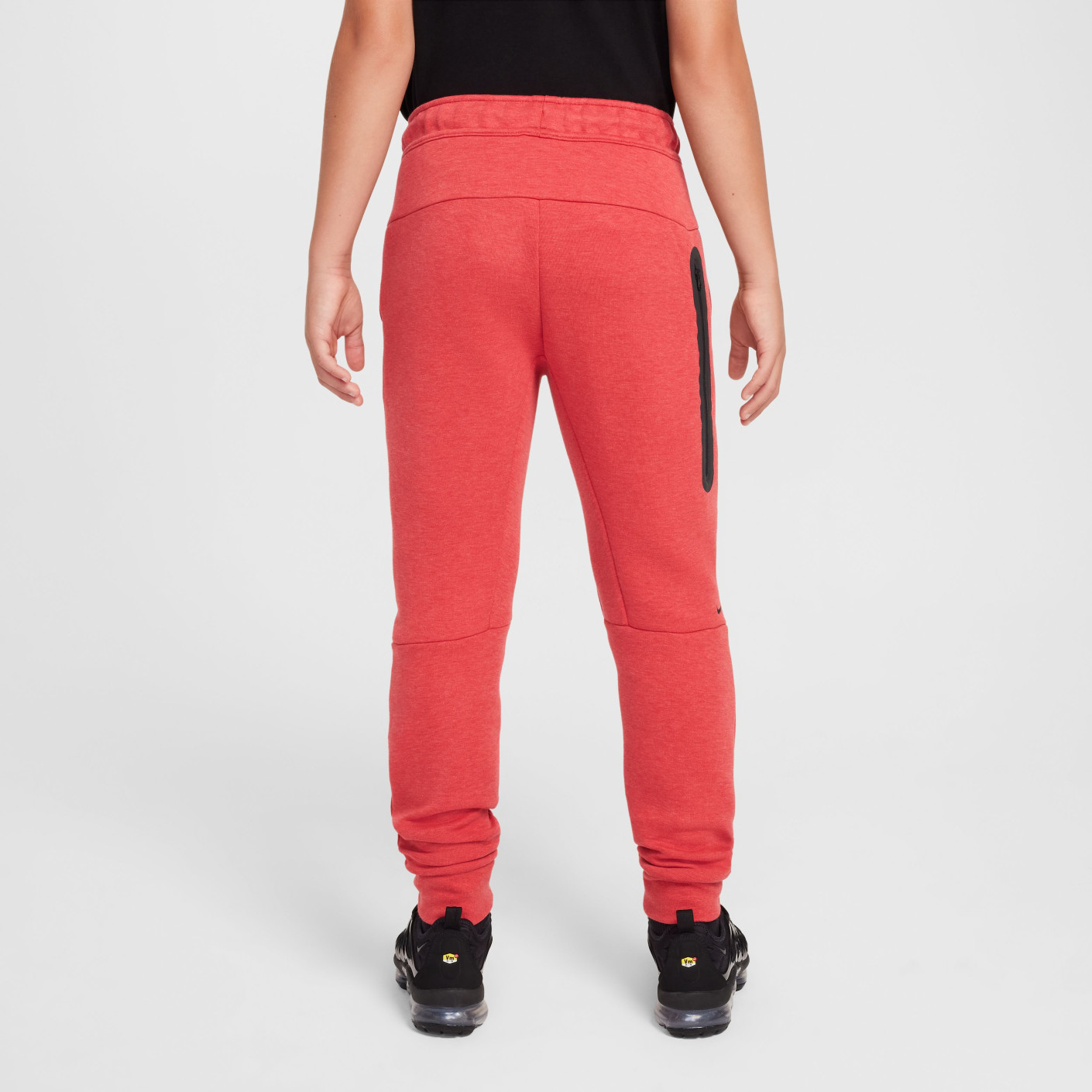 Nike Tech Fleece Sportswear Joggingbroek Kids Rood Zwart
