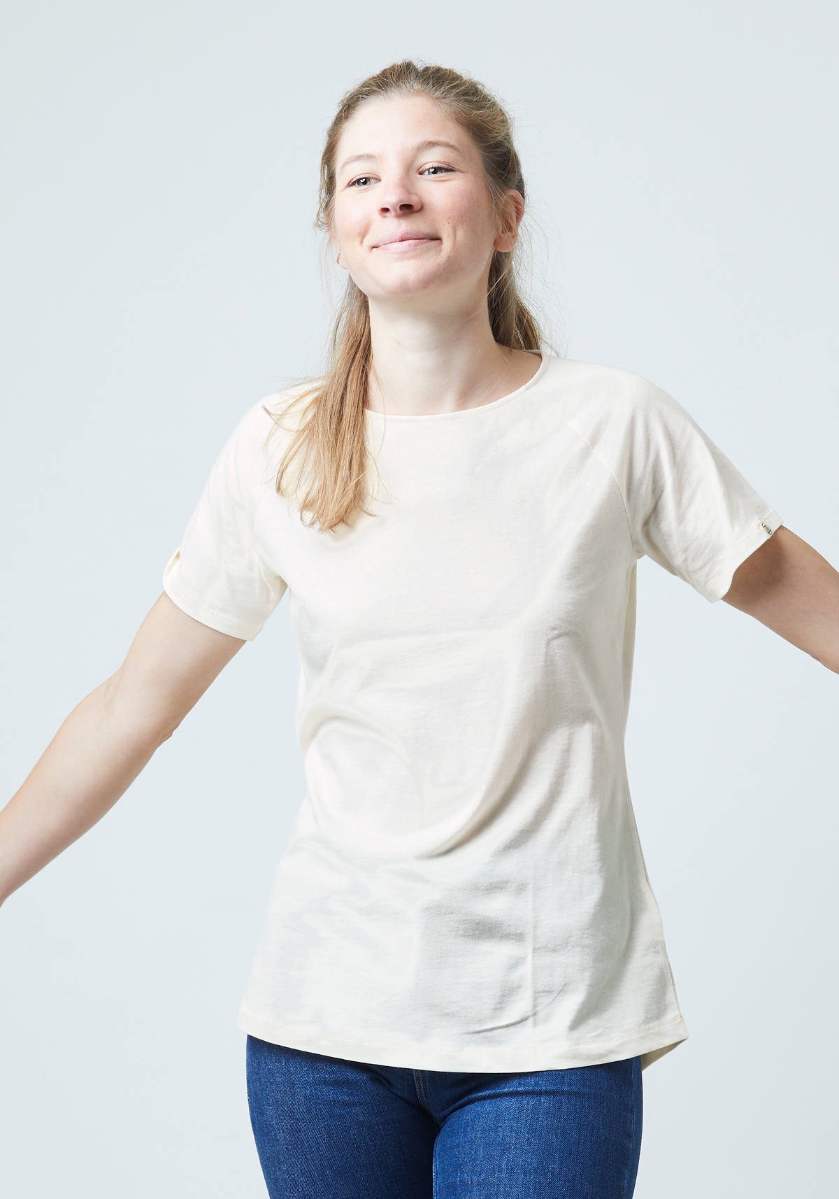 WE ARE ZRCL Damen Raglan T-Shirt Basic Natural