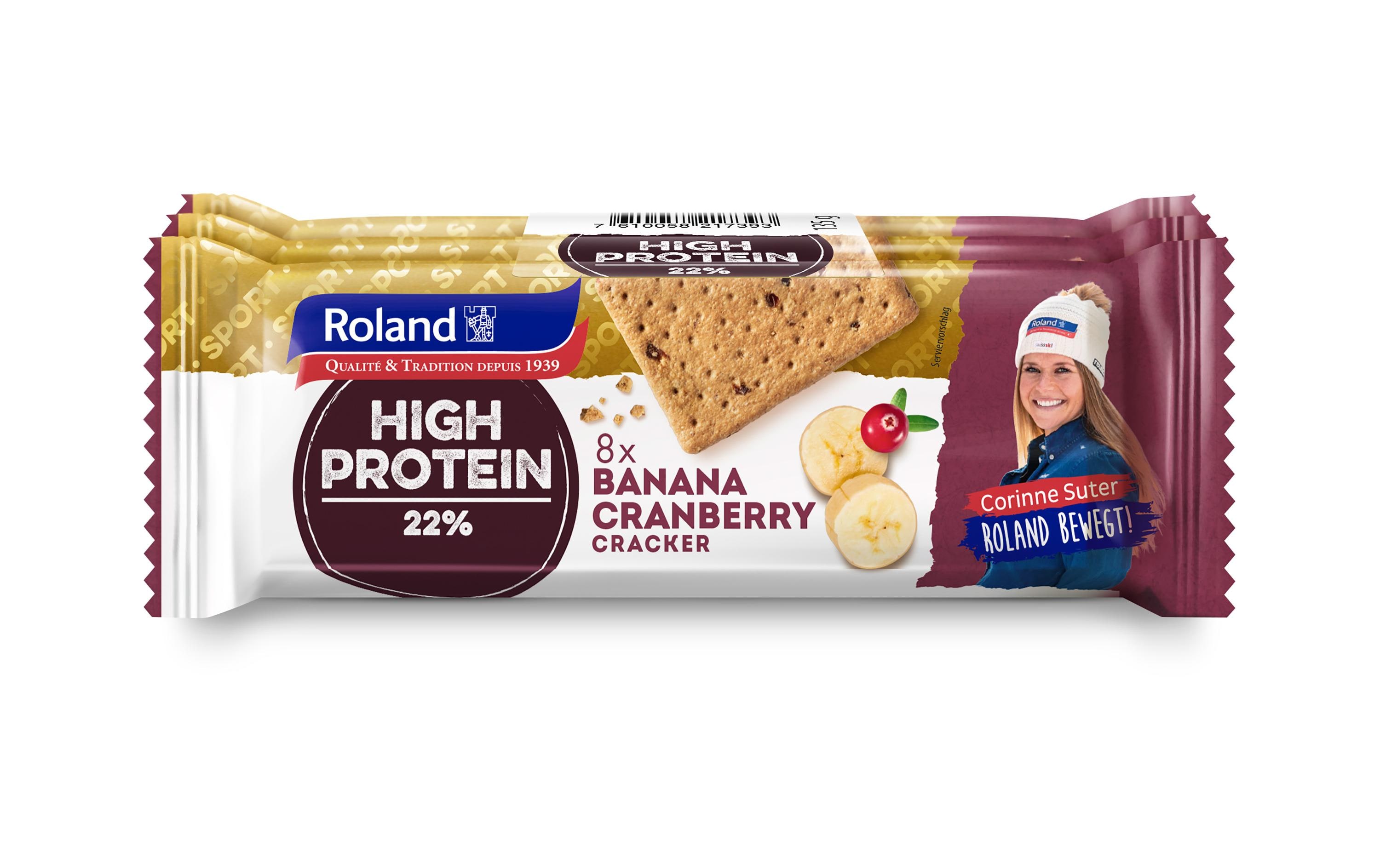 High Protein Banana-Cranberry 3 x 45 gFeine Zwischenverpflegung aus Weizen-Vollkornmehl