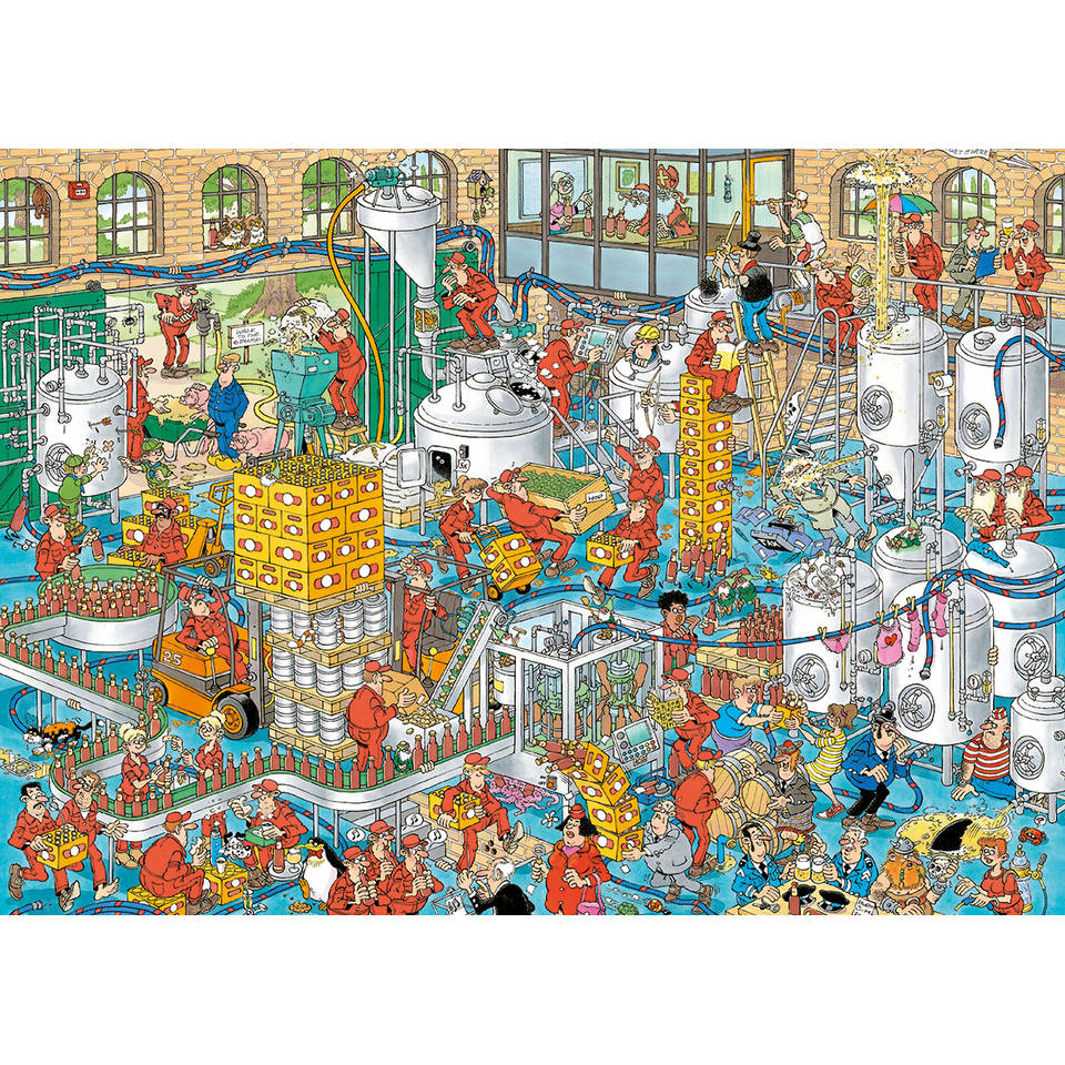Jumbo Jan van Haasteren puzzel De ambachtelijke brouwerij - 2000 stukjes