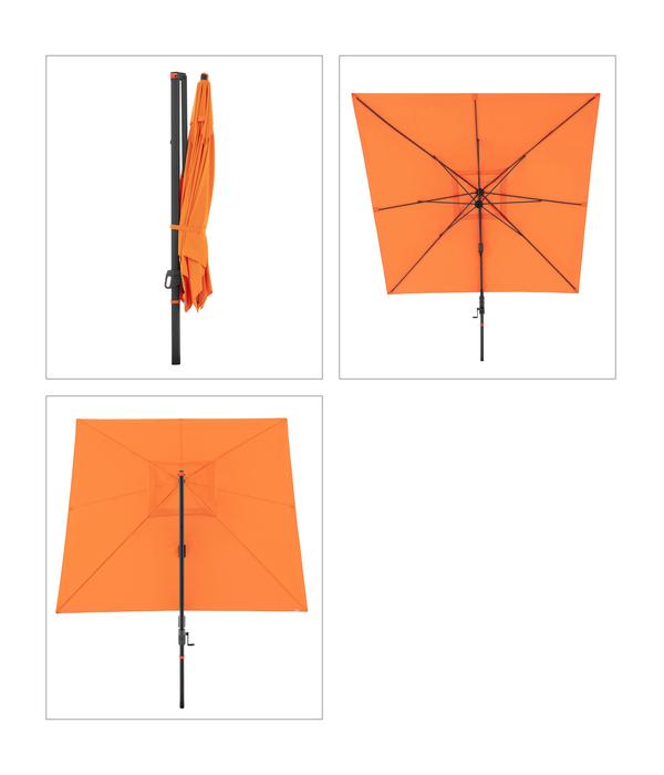 Doppler Ampelschirm myZone AX, quadratisch,