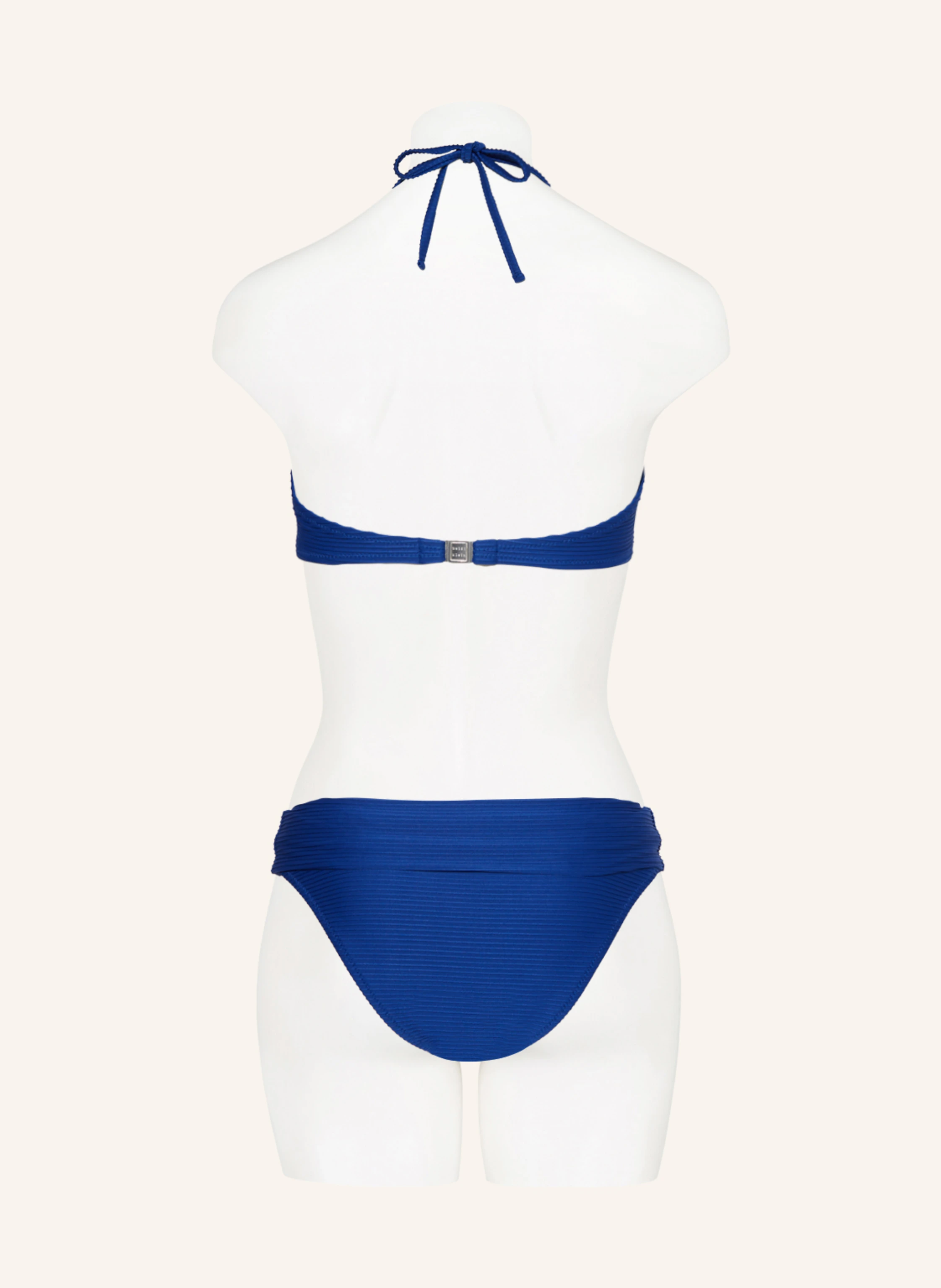 heidi klein Bandeau-Bikini-Top MALDIVIAN BLUE V BAR