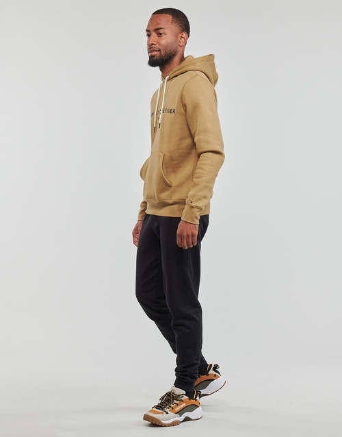 Tommy Hilfiger - TOMMY LOGO HOODY - Camel