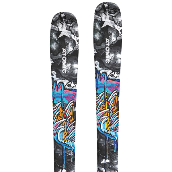 Ski ATOMIC BENT JR 110-130 BLACK/MULTICOLOR