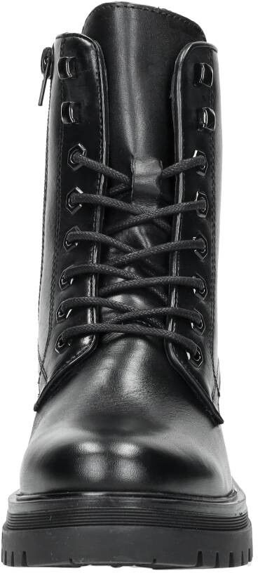 Sub55 Veterschoenen Hoog zwart