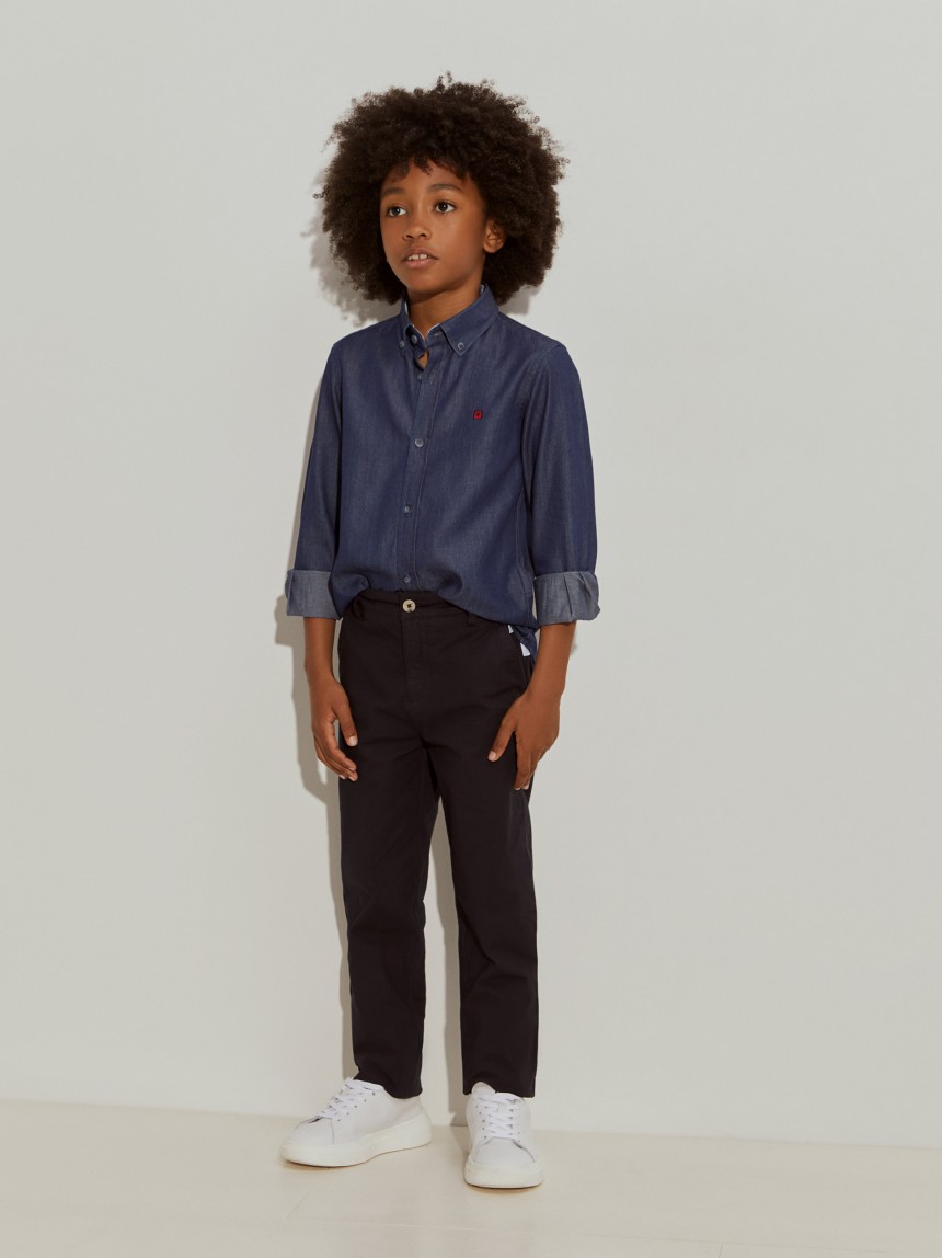 Calças chino regular fit