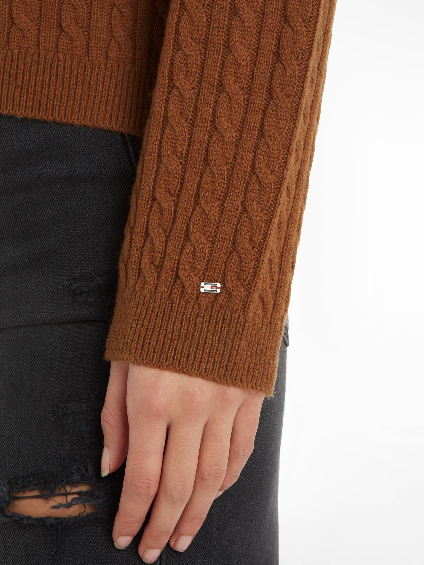 Tommy Hilfiger| Damen Strickpullover aus Wolle