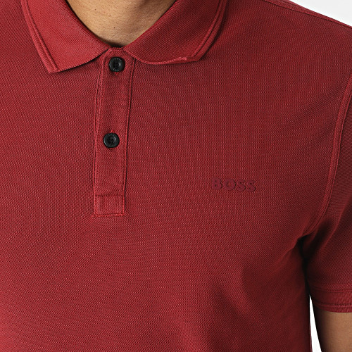 Polo Manches Courtes Slim Prime 50468576 Rouge