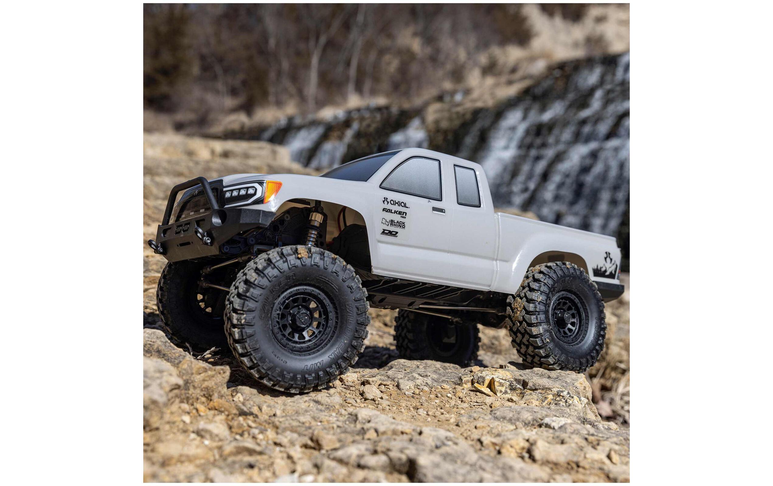 Scale Crawler SCX10 III Base Camp Grau 1:10, ARTR<br>SCX10II Rockcrawler Basis Ausführung mit Spektrum Technik