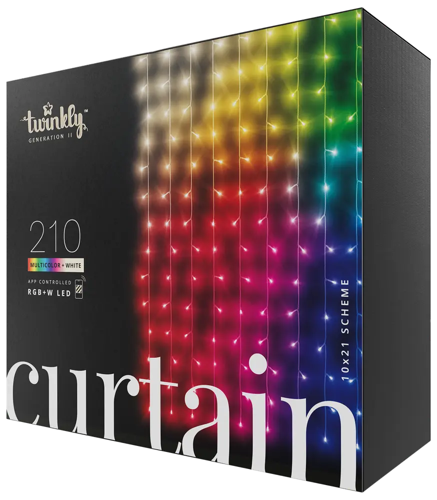 Twinkly netlys 210 LED 1,5 x 2 meter