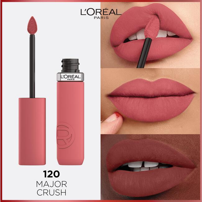 L'Oreal Paris Matte Resistance Lipstick 120 Major Crush