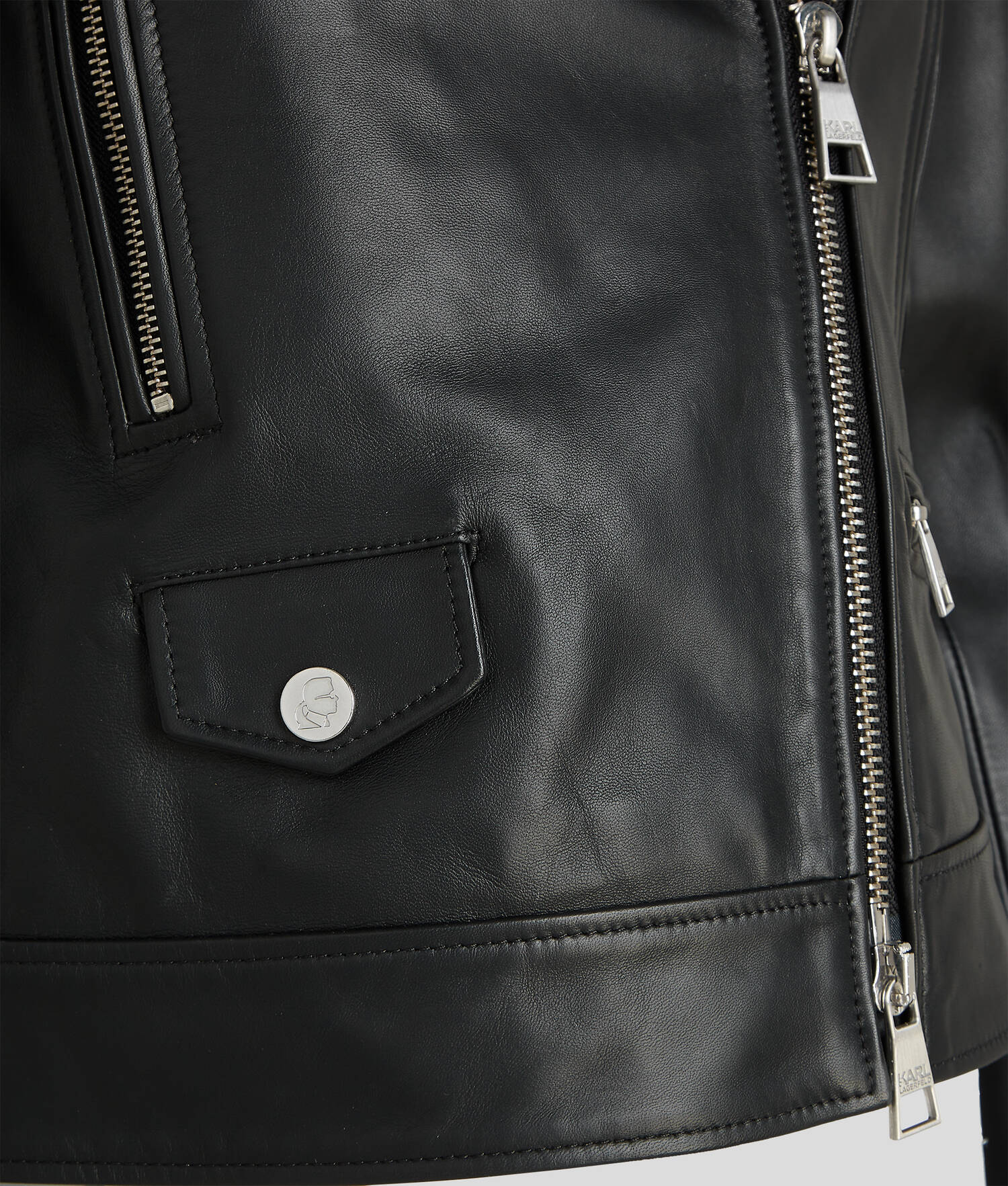 VESTE DE MOTARD EN CUIR