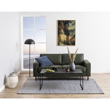 Infinity sofabord - sort marmorlook