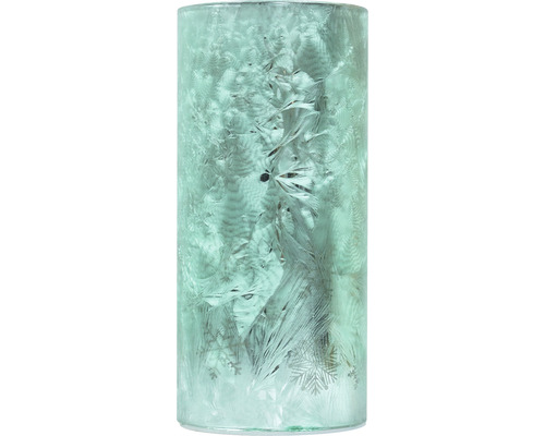 Lafiora decoratief glas, groen, verlicht, H 20 cm, 10 LED's, warm wit licht