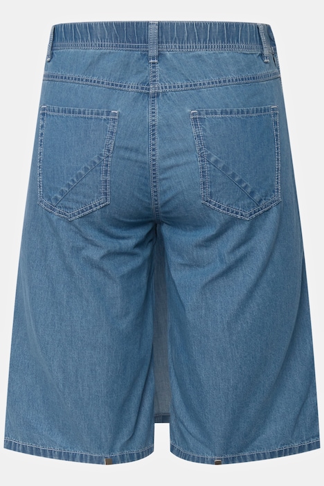 Denim-Skort Mary, 5-Pocket-Style, Elastikbund