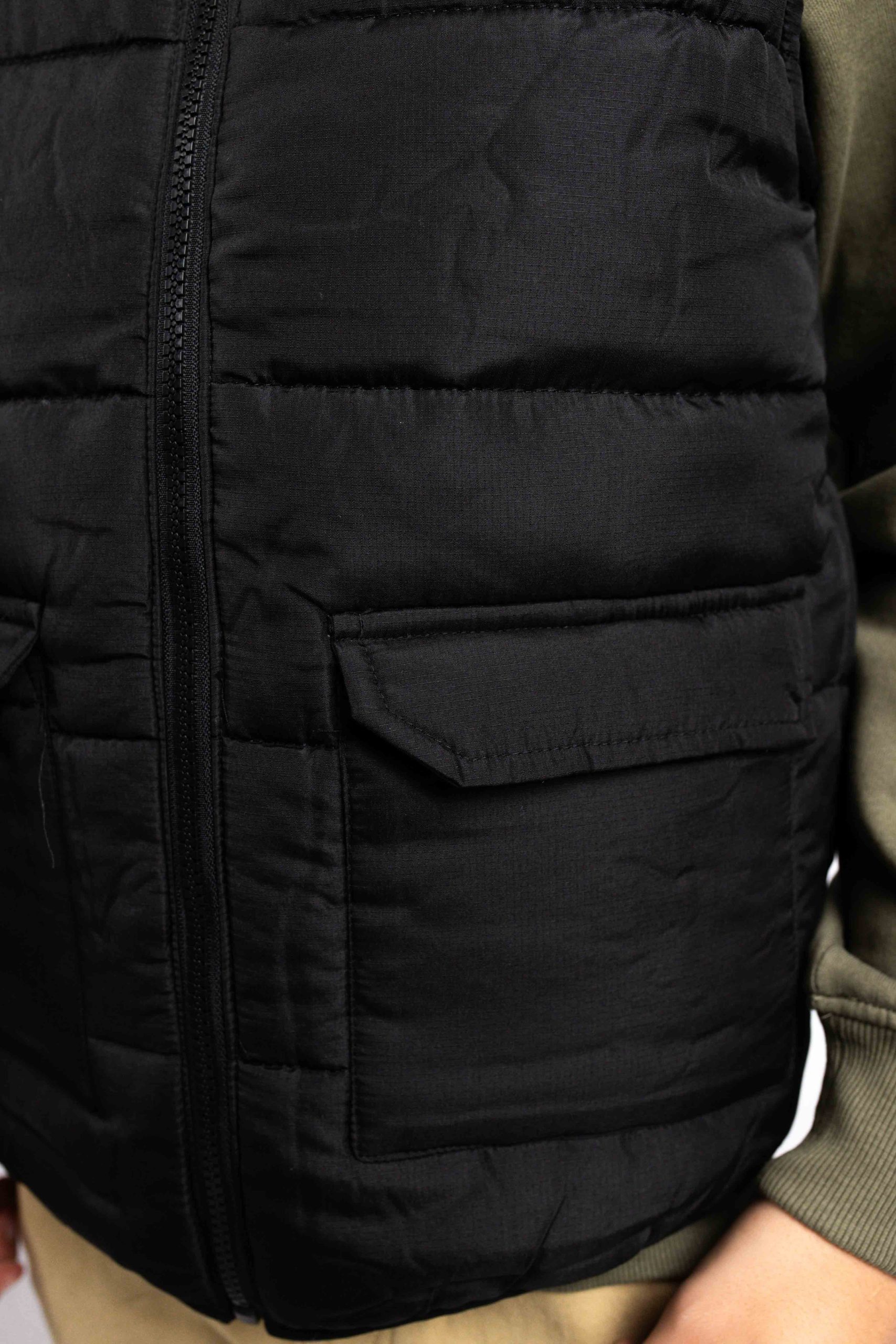 Vingino Tody Bodywarmer Kids Zwart