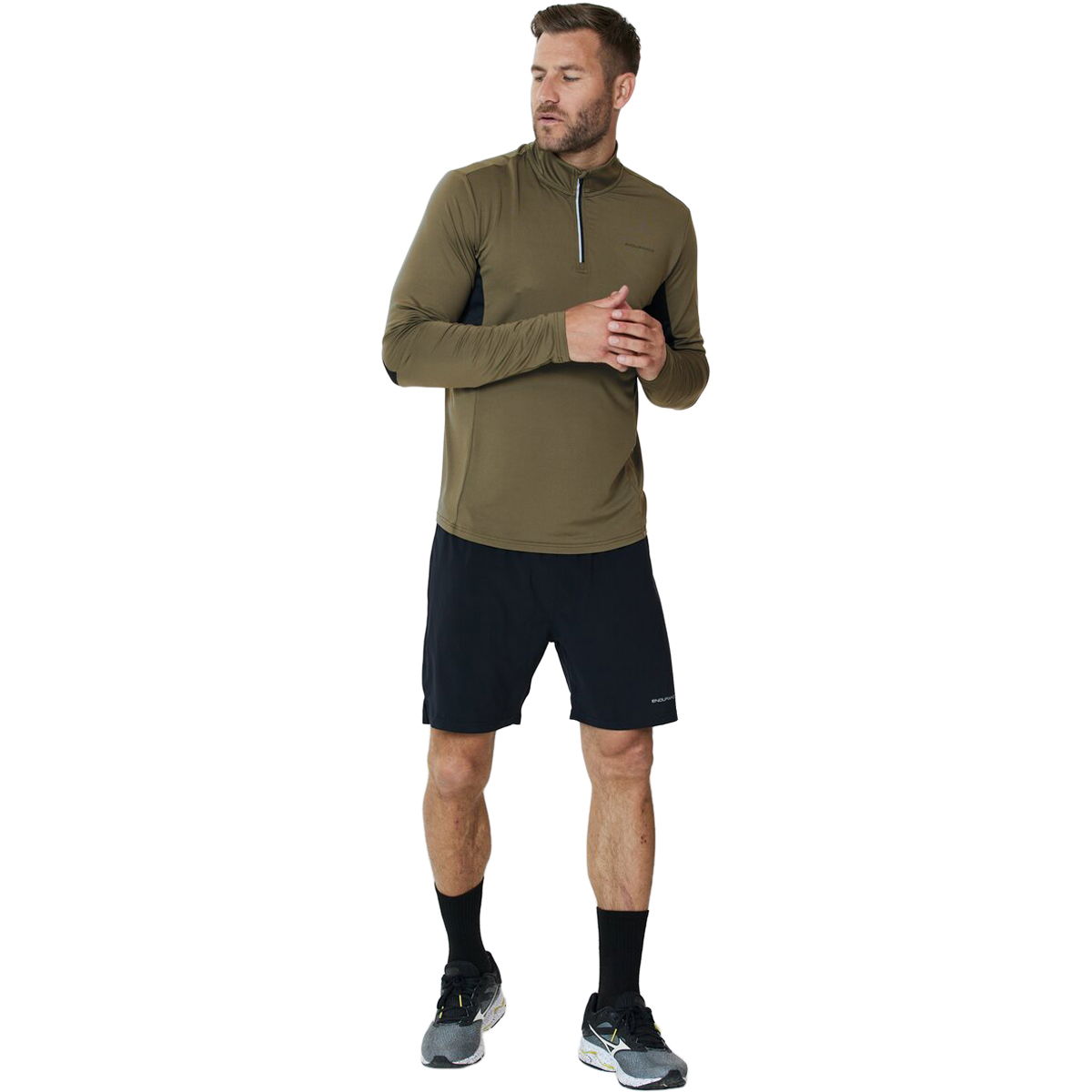 Endurance Lanbark 1/2 Zip Løbetrøje Herre