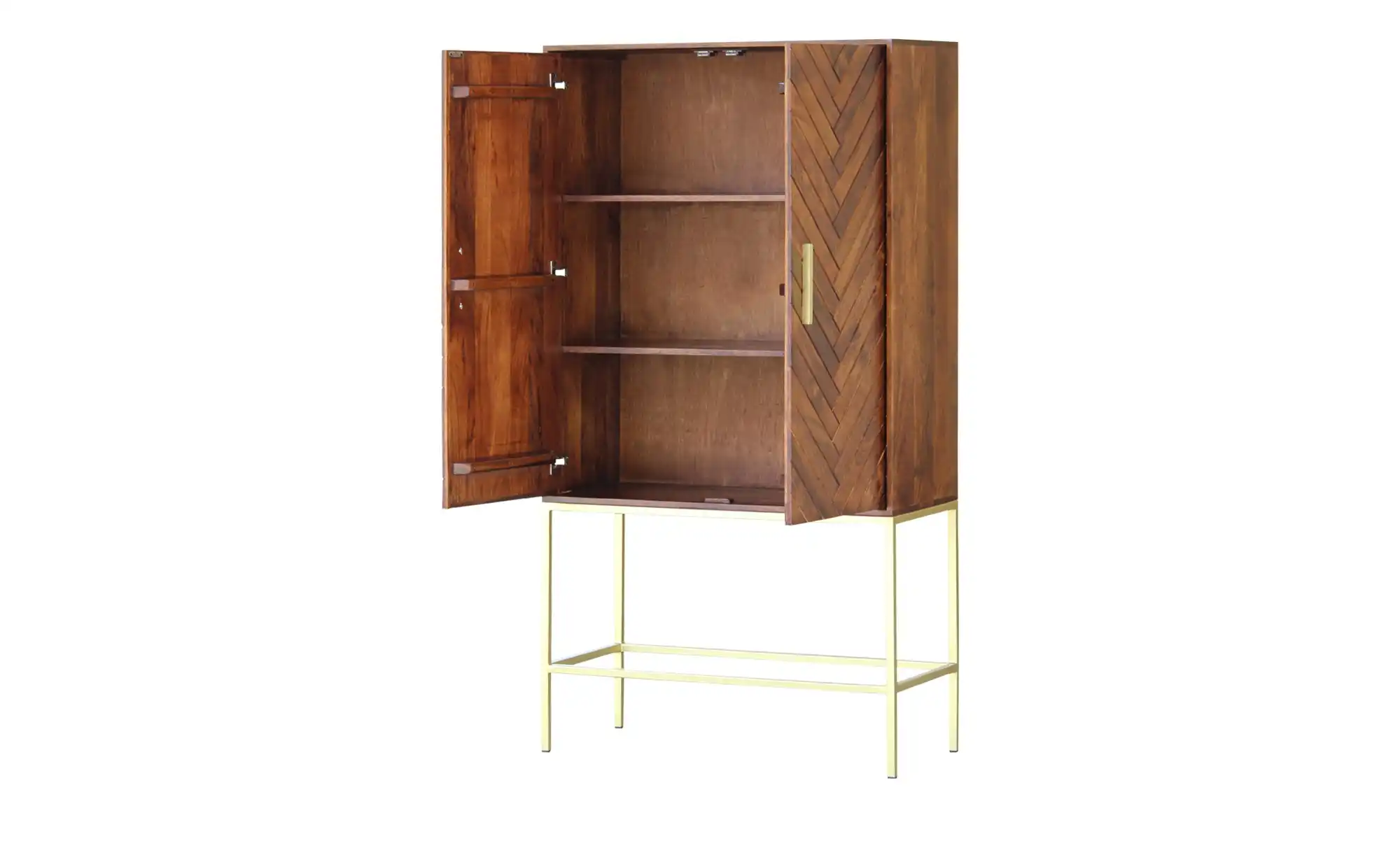 Highboard aus Massivholz Calatria