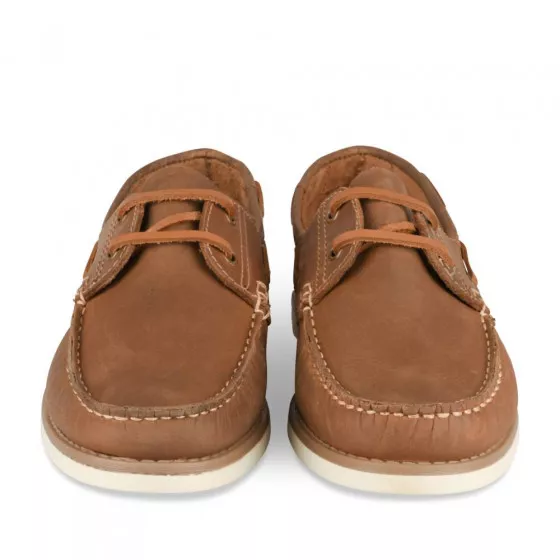 Chaussures bateau MARRON MEGIS CASUAL